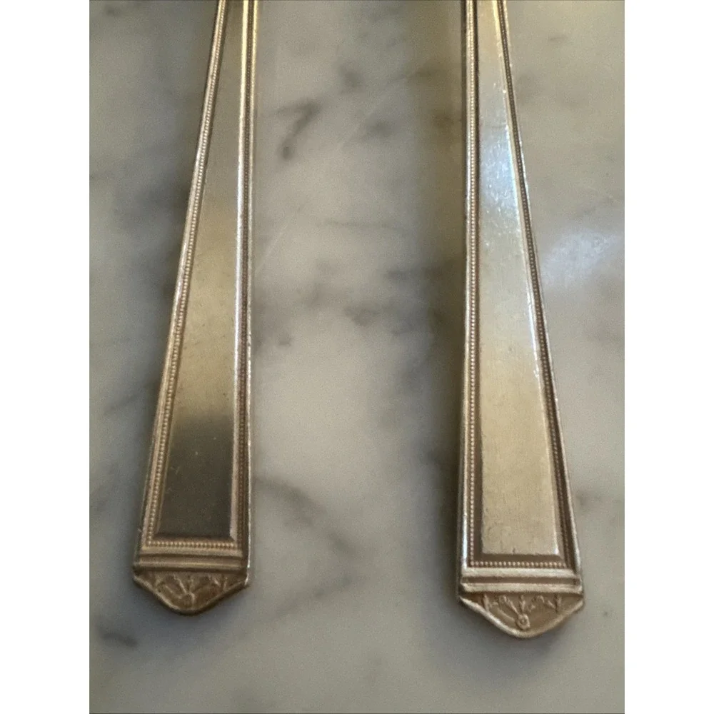1847 Rogers Bros ANNIVERSARY International Silver Plate Flatware Serving Spoon-2